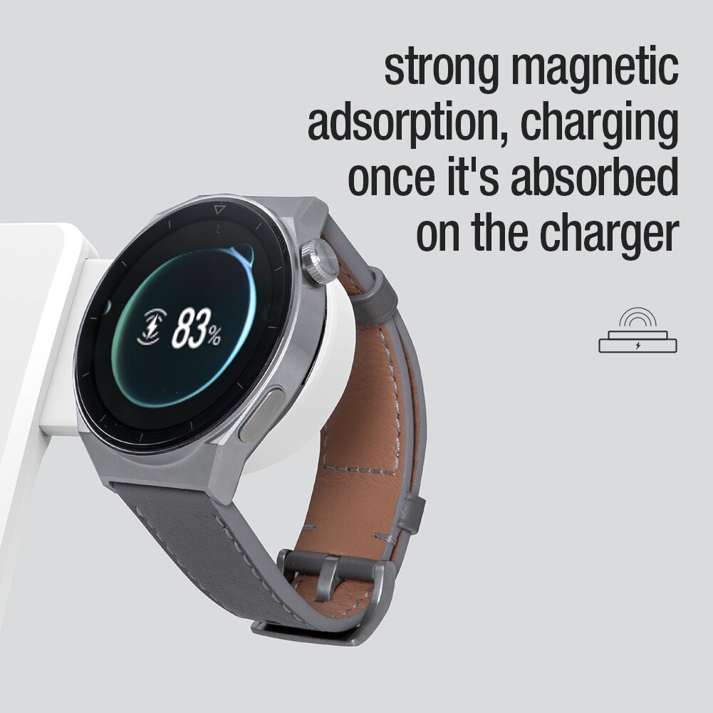 Nillkin Power Charger for Huawei Watch White kaina ir informacija | Adapteriai, USB šakotuvai | pigu.lt