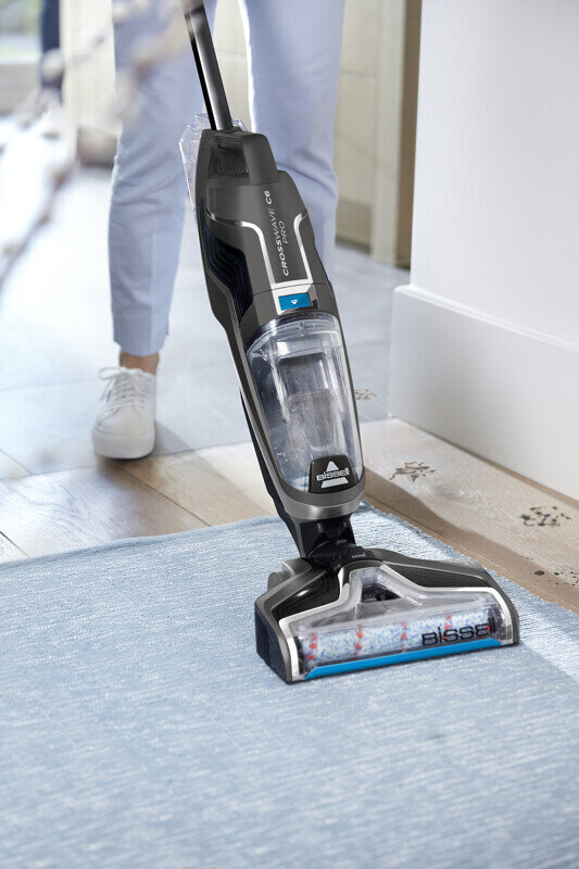 Bissell CrossWave C6 Cordless Pro kaina ir informacija | Dulkių siurbliai-šluotos | pigu.lt