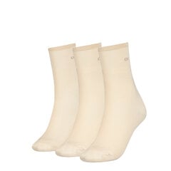 Kojinės moterims Calvin Klein 49078, smėlio spalvos kaina ir informacija | Moteriškos kojinės | pigu.lt