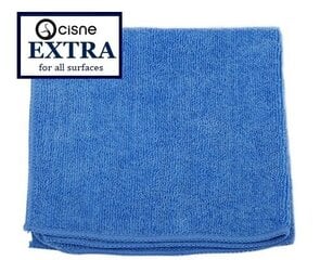 Салфетка из микрофибры Cisne Extra, синяя, 1 шт. цена и информация | Инвентарь для уборки и принадлежности | pigu.lt
