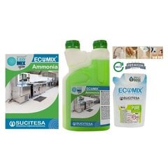 Очиститель Ecomix Ammonia Dose, с аммиаком, 1л цена и информация | Очистители | pigu.lt