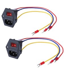 3Dman 15A 250 V Rocker Switch IEC320 C14 kaina ir informacija | Spausdintuvų priedai | pigu.lt