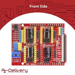 Azdelivery 5 X CNC Shield V3 kaina ir informacija | Spausdintuvų priedai | pigu.lt