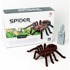 Nuotoliniu būdu valdomas voras Tarantula Spider, rudas, 1 vnt. kaina ir informacija | Žaislai berniukams | pigu.lt