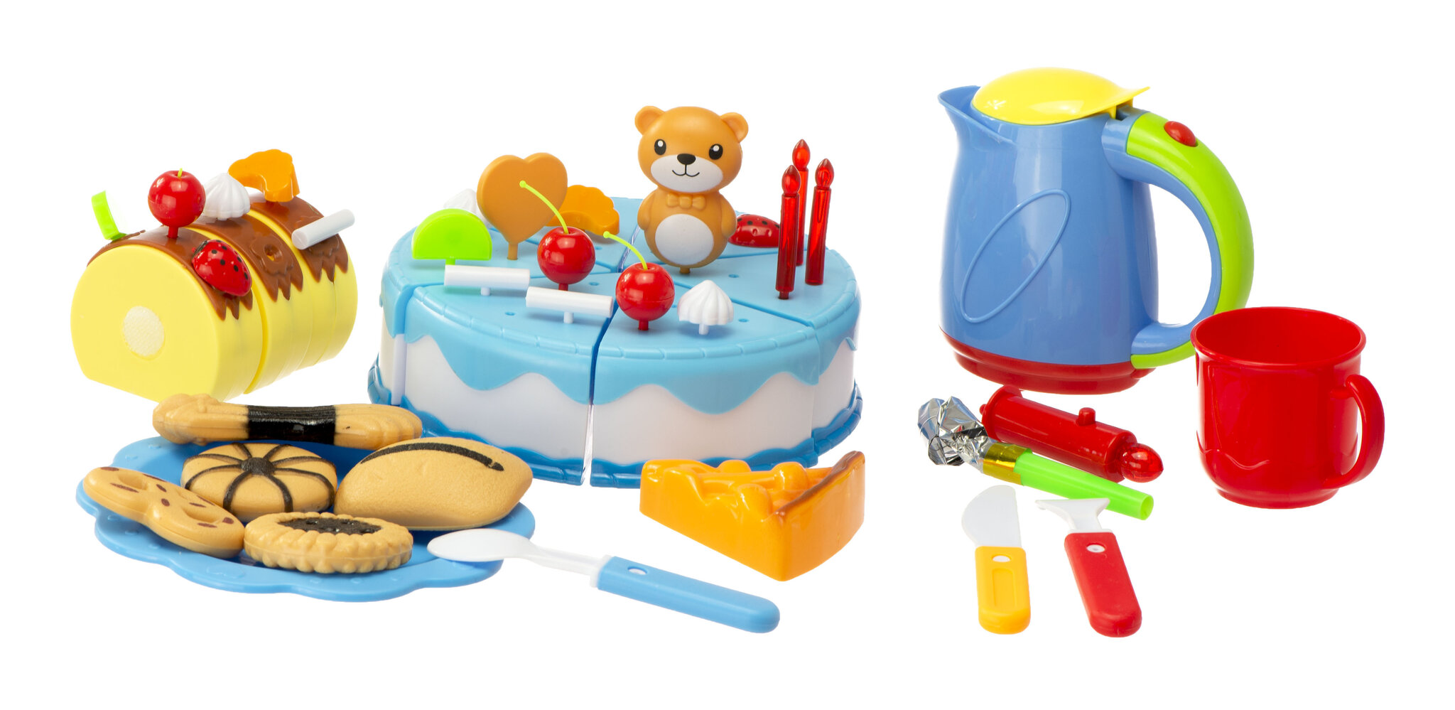 Gimtadienio torto virtuvės pjaustymas 80 vnt. kaina ir informacija | Žaislai berniukams | pigu.lt