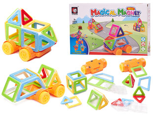 Magnetiniai blokai, 38 vnt kaina ir informacija | Žaislai berniukams | pigu.lt