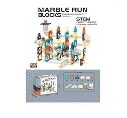 Rinkinys - trasa Marble Run, 110 dalių kaina ir informacija | Žaislai berniukams | pigu.lt