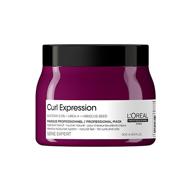 Profesionali plaukų kaukė garbanotiems plaukams L'Oreal Professionnel Curl Expression Intensive Moisturizing, 250 ml kaina ir informacija | Priemonės plaukų stiprinimui | pigu.lt