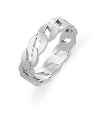 Тонкое двойное стальное кольцо с прозрачными серебряными цирконами Troli  цена и информация | Кольцо | pigu.lt