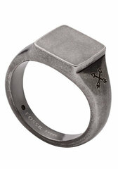 Стальное мужское кольцо Fossil JF03918797 цена и информация | Мужские украшения | pigu.lt