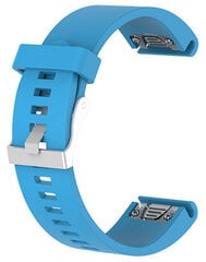 Ремешок 4wrist Garmin Fenix ​​5S, 5S Plus, 6S, 6S Pro — синий цена и информация | Аксессуары для смарт-часов и браслетов | pigu.lt