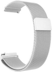 4wrist Watch Band Silver kaina ir informacija | Išmaniųjų laikrodžių ir apyrankių priedai | pigu.lt