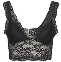 Женский бюстгальтер Lina Lace Bra Top Noos Black цена и информация | Бюстгальтеры | pigu.lt