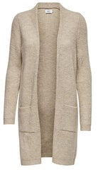 Джемпер женский ONLJADE L/C CARDIGAN CC KNT Белый кепка Серый цена и информация | Женские кофты | pigu.lt