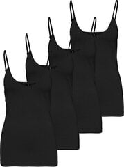 Apatiniai marškinėliai moterims Vero Moda VMMAXI 10247491, juodi kaina ir informacija | Apatiniai marškinėliai moterims | pigu.lt
