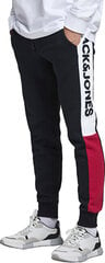 Vyriškos sportinės kelnės Jack&Jones, juodos kaina ir informacija | Sportinė apranga vyrams | pigu.lt