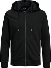 Džemperis vyrams Jack&Jones SWEAT ZIP 12182493, juodas kaina ir informacija | Džemperiai vyrams | pigu.lt