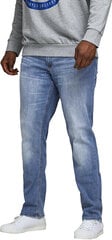 Мужские джинсы Slim Fit JJIGLENN ORIGINAL 12188524 Blue Denim цена и информация | Мужские джинсы | pigu.lt