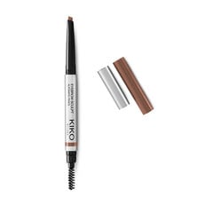 Карандаш для бровей Kiko Milano Eyebrow Sculpt Automatic Pencil, 03 Brunettes цена и информация | Карандаши, краска для бровей | pigu.lt