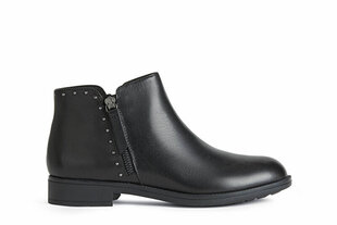Aulinukai moterims Geox, juodi kaina ir informacija | Aulinukai, ilgaauliai batai moterims | pigu.lt
