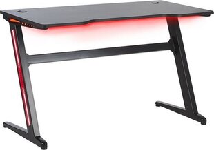 Компьютерный игровой стол Beliani Darfur, черный цена и информация | Компьютерные, письменные столы | pigu.lt