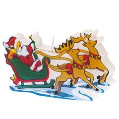 Kalėdų dekoracijos - Kalėdų senelio rogės kaina ir informacija | Kalėdinės dekoracijos | pigu.lt