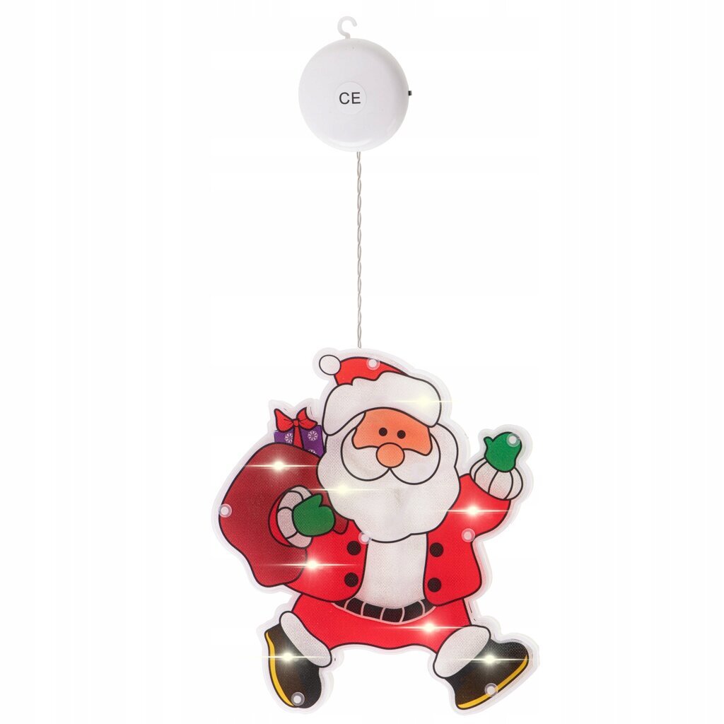 Kalėdų dekoracija Kalėdų Senelis su dovanomis kaina ir informacija | Kalėdinės dekoracijos | pigu.lt