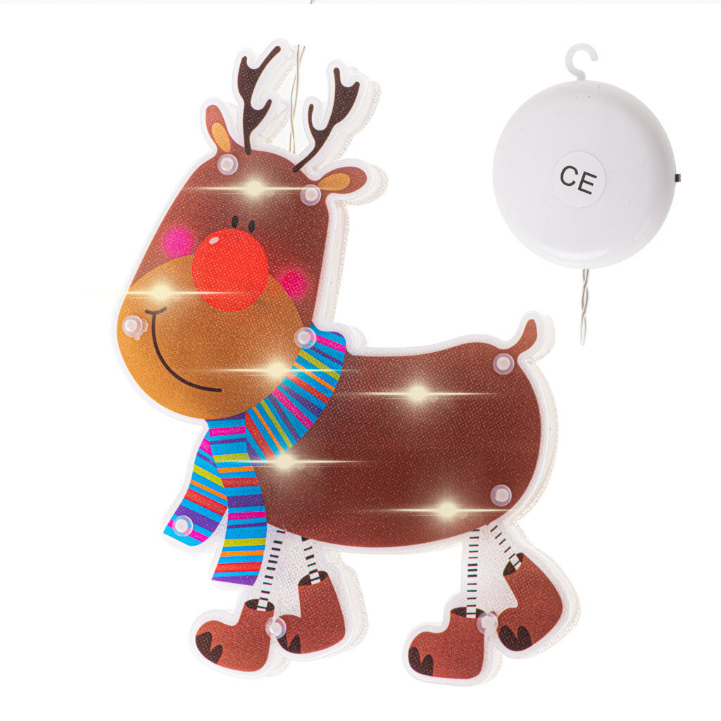 LED pakabinamas Kalėdinis elnias цена и информация | Kalėdinės dekoracijos | pigu.lt