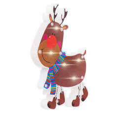 Светодиодный подвесной рождественский олень цена и информация | Рождественское украшение CA1031, 10 см | pigu.lt