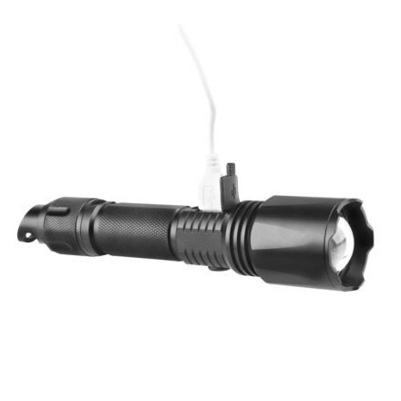 Libox prožektorius LB0109 NEW Black Hand flashlight LED kaina ir informacija | Žibintuvėliai, prožektoriai | pigu.lt