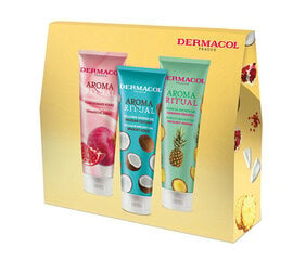 Dušo želė rinkinys Dermacol Aroma Ritual, 3x 250 ml kaina ir informacija | Dušo želė, aliejai | pigu.lt