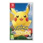 Pokemon Let's Go Pikachu, Nintendo Switch kaina ir informacija | Kompiuteriniai žaidimai | pigu.lt