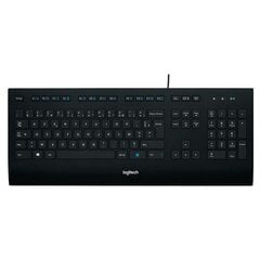 Клавиатура Logitech K280E  Чёрный AZERTY цена и информация | Клавиатуры | pigu.lt