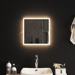 Vonios kambario LED veidrodis, 40x40cm kaina ir informacija | Veidrodžiai | pigu.lt