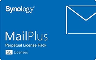 Synology MailPlus 20 Licenses цена и информация | Операционные системы | pigu.lt