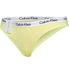 Kelnaitės moterims Calvin Klein 48940, geltonos цена и информация | Трусики | pigu.lt