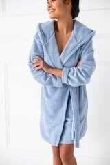 Chalatas moterims Sensis Lucy NMP58998, mėlynas цена и информация | Женские халаты | pigu.lt