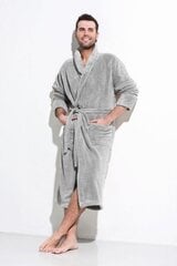 Chalatas vyrams Wiktor NMP128071899, pilkas цена и информация | Мужские халаты, пижамы | pigu.lt