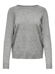 Женский свитер ONLY 15170427 Белая кепка Серый цена и информация | Женские кофты | pigu.lt