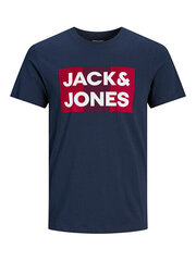 Marškinėliai vyrams Jack&Jones Regular Fit 12158505, mėlyni kaina ir informacija | Vyriški marškinėliai | pigu.lt