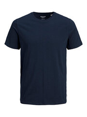 Мужская футболка JJEORGANIC Regular Fit 12158482 Navy Blaze r цена и информация | Футболка мужская | pigu.lt