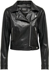 ONLBEST FAUX женская куртка 15238135 Черный цена и информация | Женские куртки | pigu.lt