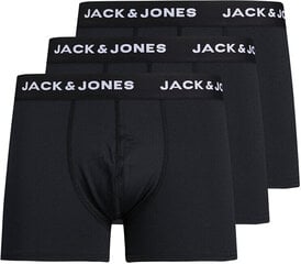 Trumpikės vyrams Jack&Jones Jacbase 12204876, juodos, 3 vnt kaina ir informacija | Jack&Jones Apatinis trikotažas vyrams | pigu.lt