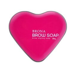 Средство для укладки бровей Brow Soap Brona, 28г цена и информация | Карандаши, краска для бровей | pigu.lt