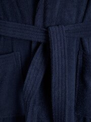 Мужской халат Jack & Jones 12221750*01 5715321471846, тёмно-синий  цена и информация | Мужские халаты, пижамы | pigu.lt