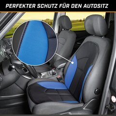 Walser Auto-Sitzaufleger Novara, Автомобильные сидения, Saver Saver Car Universal, сдвиг автомобильных сидений, прокладка для автомобилей, Saver Saver Truck Black/Blue цена и информация | Автомобильные чехлы, аксессуары | pigu.lt