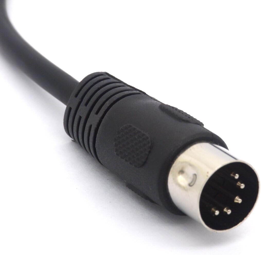 Midi Splitter Cable, 20 cm kaina ir informacija | Kabeliai ir laidai | pigu.lt