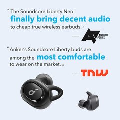 Soundcore от Anker Liberty Neo Bluetooth наушники, беспроводные наушники с профилем звука премиум -класса, интенсивный бас, защита от воды IPX7, удобное удержание, Bluetooth 5.0 (капитальный ремонт)) цена и информация | Наушники | pigu.lt