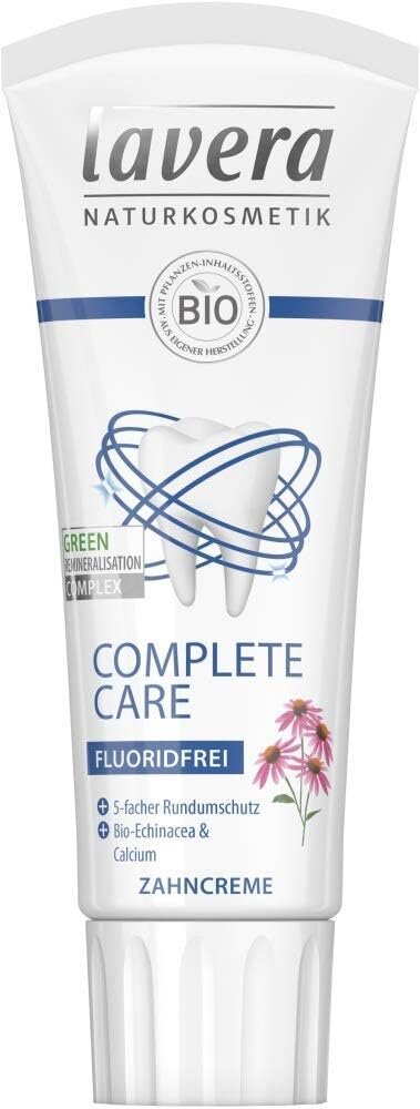 Dantų pasta lavera Complete Care Fluoride-Free Toothpaste, 75 ml цена и информация | Dantų šepetėliai, pastos | pigu.lt