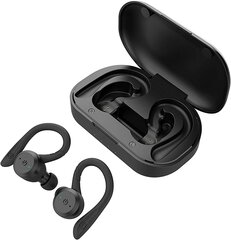 Tie TBE1018 Bluetooth In -ear наушники - водонепроницаемые спортивные наушники с размером скамьи S, M, L, Black цена и информация | Наушники | pigu.lt